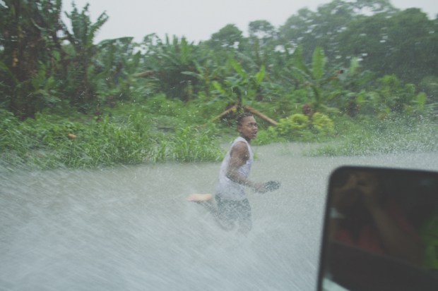 Kids are loving all this water 